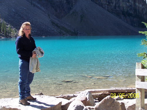 Cynthia, Lake Louise, August 2006