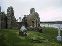 Remains of The Cathedral with early 10th. Century stone used in the building
